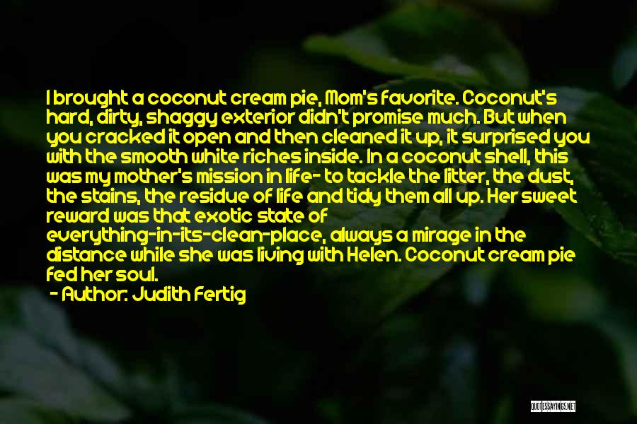 Coconut Shell Quotes By Judith Fertig