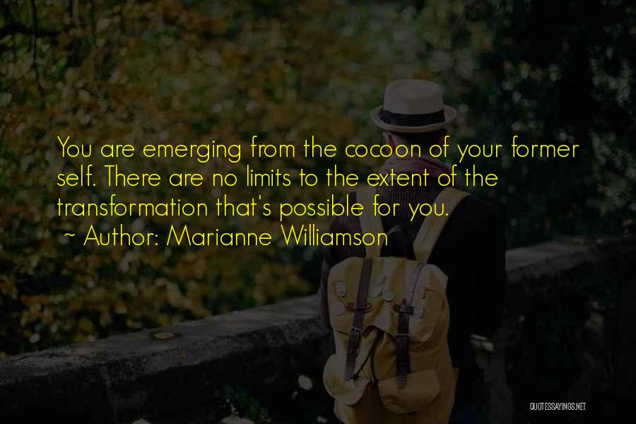 Cocoons Quotes By Marianne Williamson