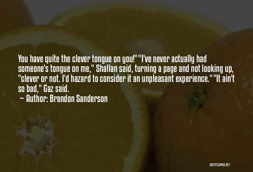 Cod Gaz Quotes By Brandon Sanderson