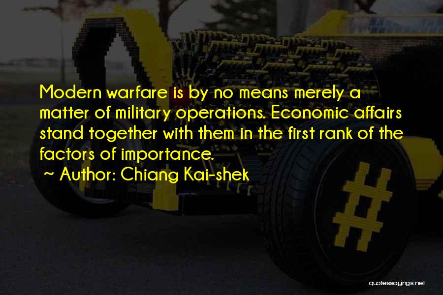 Cod Modern Warfare 2 Quotes By Chiang Kai-shek