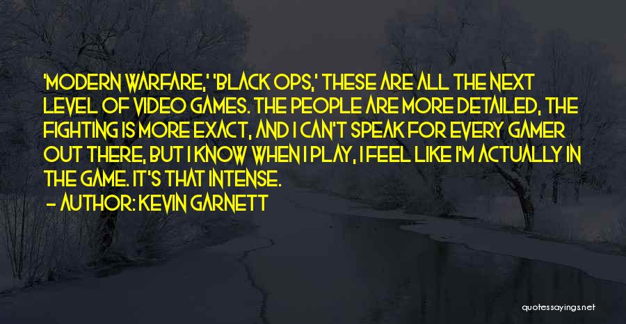 Cod Modern Warfare 2 Quotes By Kevin Garnett