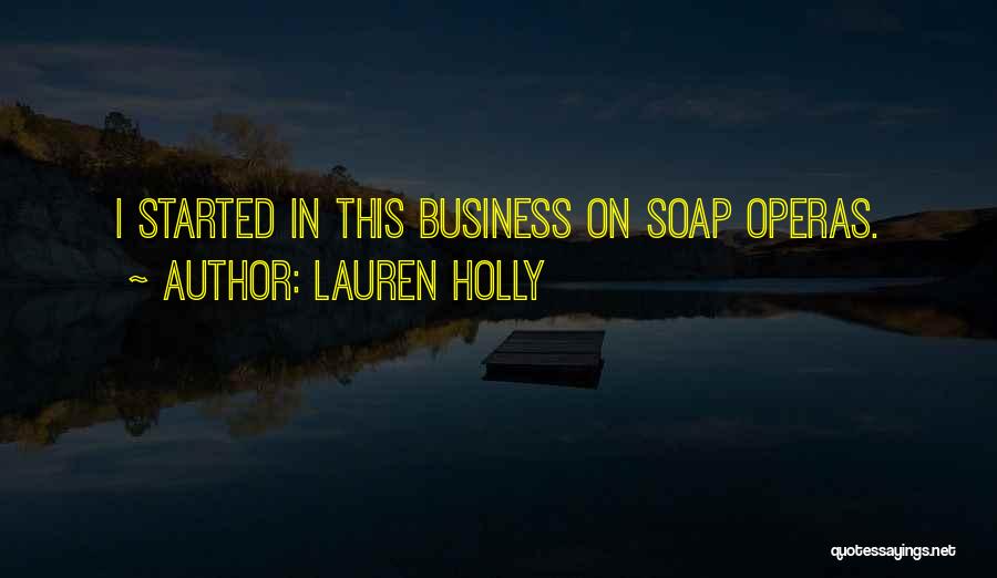 Cod Soap Quotes By Lauren Holly