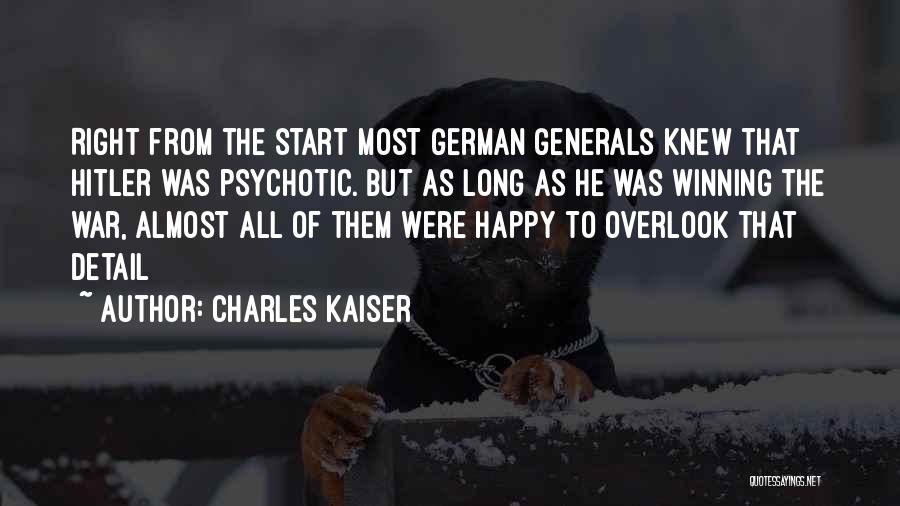 Cod War German Quotes By Charles Kaiser