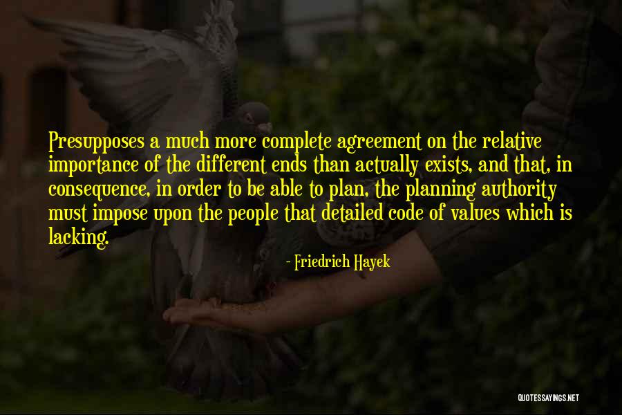 Code Complete Quotes By Friedrich Hayek