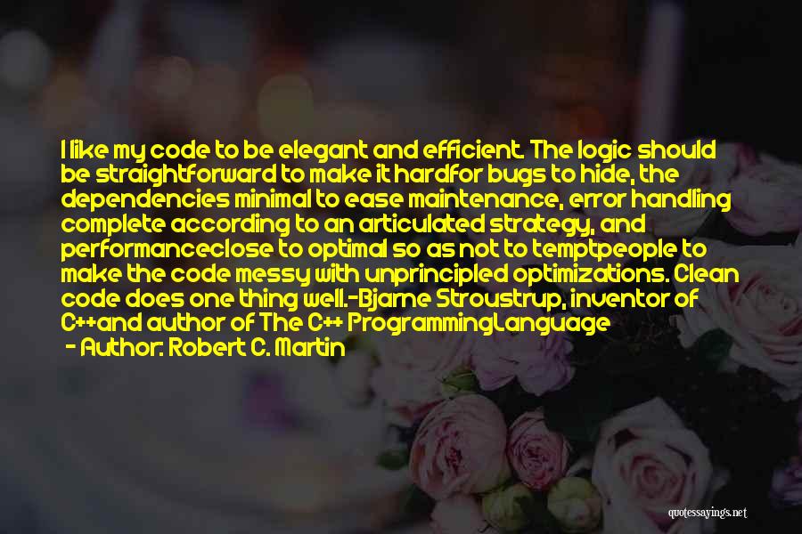 Code Complete Quotes By Robert C. Martin