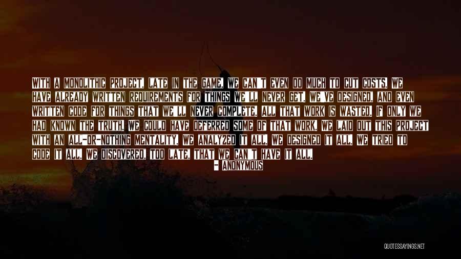 Code Game Quotes By Anonymous