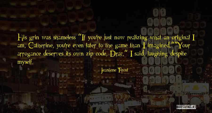 Code Game Quotes By Jeaniene Frost