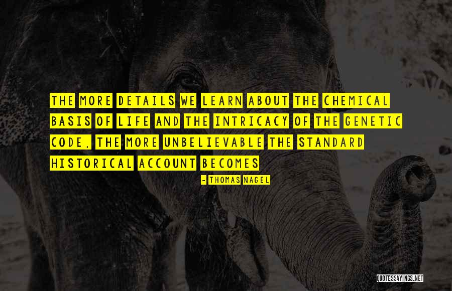 Code Life Quotes By Thomas Nagel Code Life Quotes By Thomas Nagel