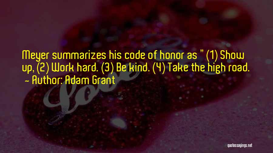 Code Of Conduct Quotes By Adam Grant