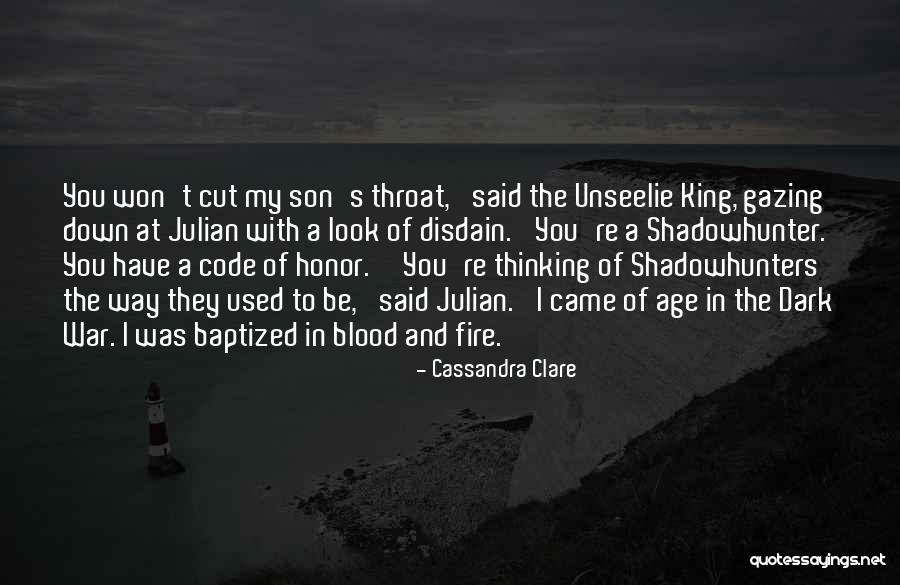 Code Of Honor Quotes By Cassandra Clare Code Of Honor Quotes By Cassandra Clare