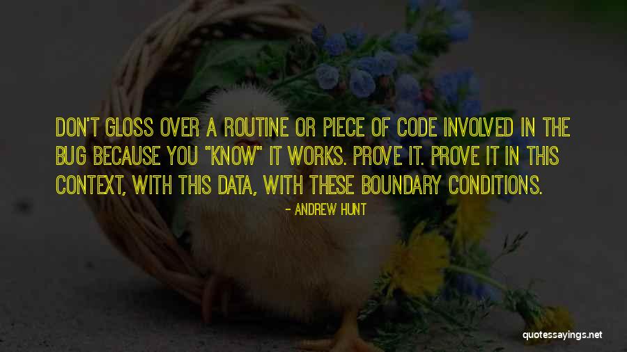 Code Quotes By Andrew Hunt