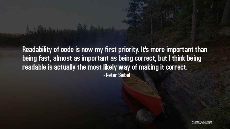 Code Quotes By Peter Seibel