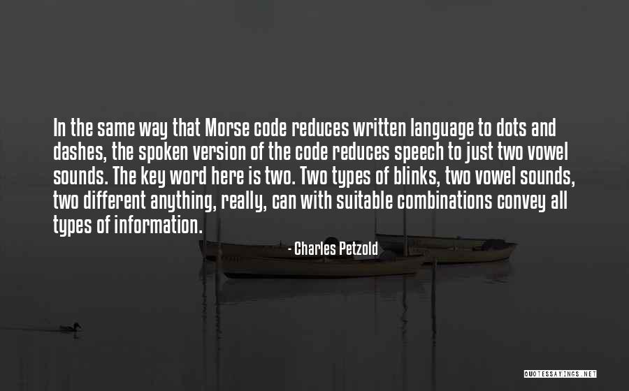 Code Word Quotes By Charles Petzold Code Word Quotes By Charles Petzold