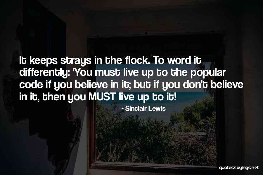 Code Word Quotes By Sinclair Lewis Code Word Quotes By Sinclair Lewis