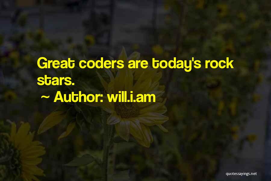 Coders Quotes By Will.i.am