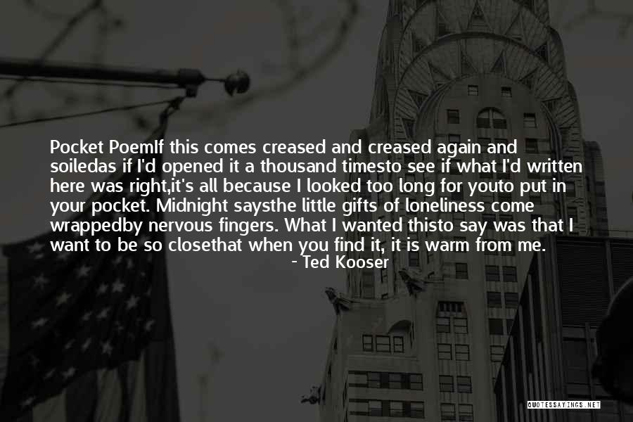 Cody Mccasland Quotes By Ted Kooser Cody Mccasland Quotes By Ted Kooser