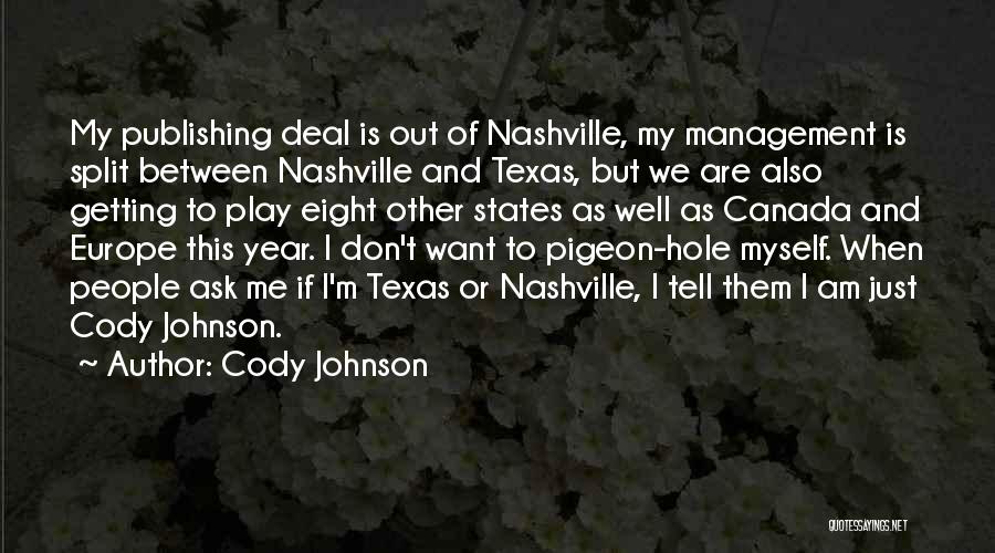 Cody Quotes By Cody Johnson