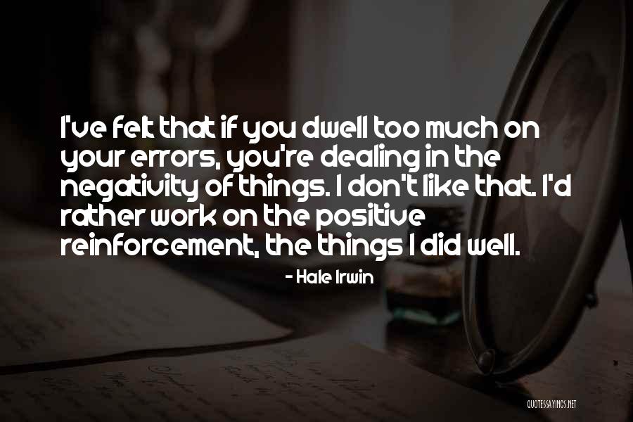 Coer Ncia E Quotes By Hale Irwin Coer Ncia E Quotes By Hale Irwin