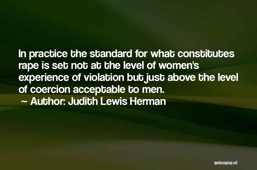 Coercion Quotes By Judith Lewis Herman