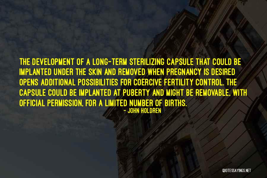 Coercive Control Quotes By John Holdren Coercive Control Quotes By John Holdren