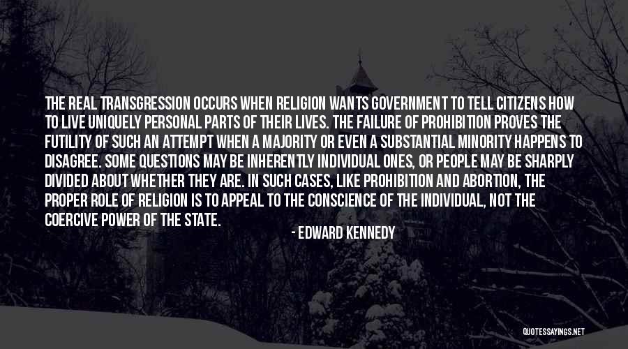 Coercive Quotes By Edward Kennedy