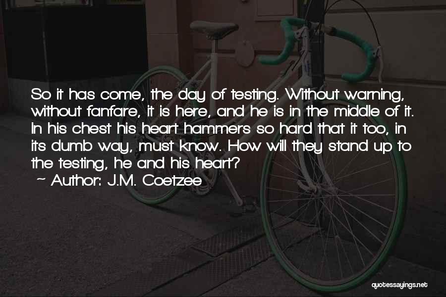 Coetzee Quotes By J.M. Coetzee