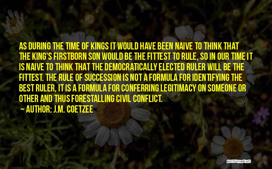 Coetzee Quotes By J.M. Coetzee