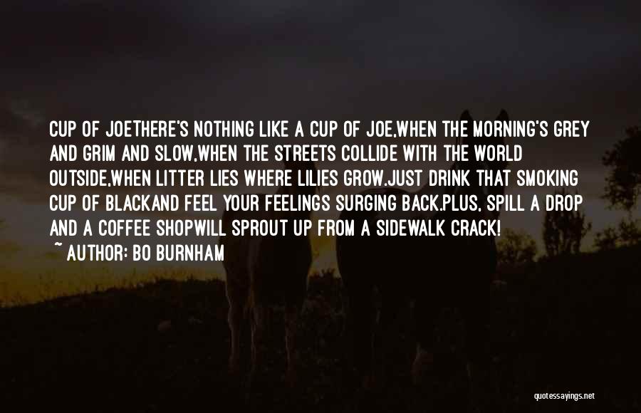 Coffee And Smoking Quotes By Bo Burnham