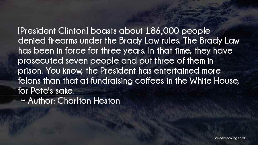 Coffee And Time Quotes By Charlton Heston