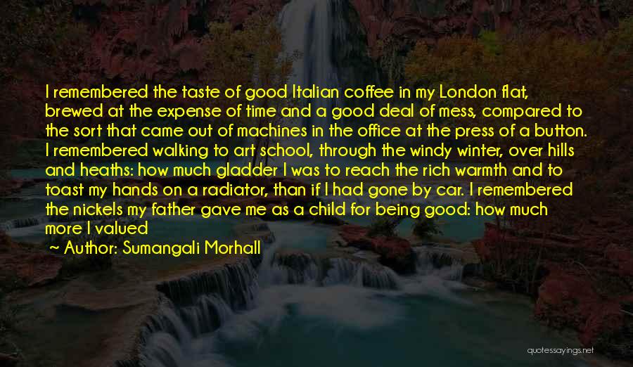 Coffee And Time Quotes By Sumangali Morhall