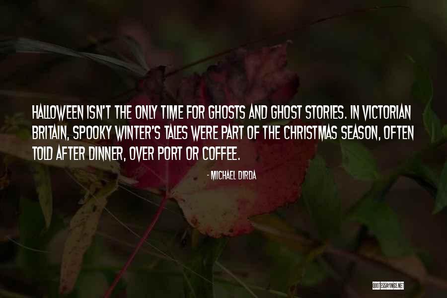 Coffee And Winter Quotes By Michael Dirda