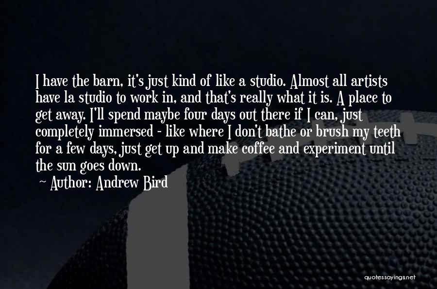 Coffee And Work Quotes By Andrew Bird