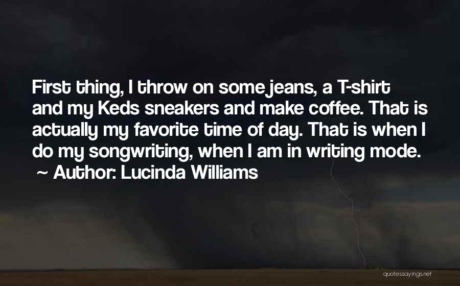 Coffee And Writing Quotes By Lucinda Williams