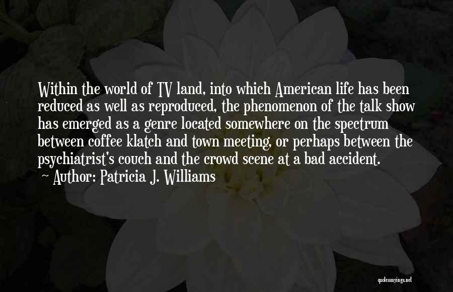 Coffee Town Quotes By Patricia J. Williams