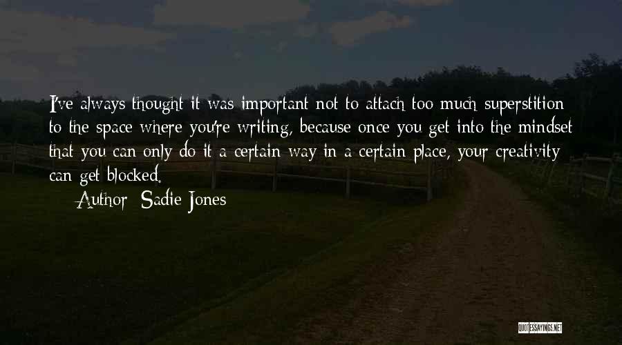 Cog Blocked Quotes By Sadie Jones