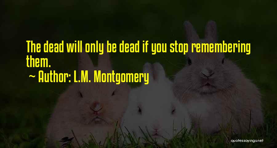 Cogis Real Estate Quotes By L.M. Montgomery