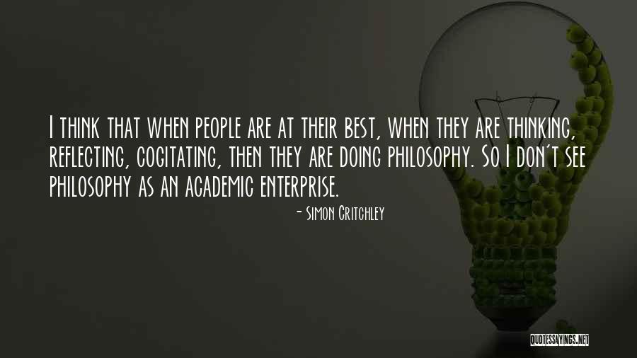 Cogitating Quotes By Simon Critchley Cogitating Quotes By Simon Critchley