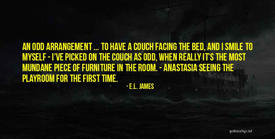 Cogitative Sense Quotes By E.L. James Cogitative Sense Quotes By E.L. James