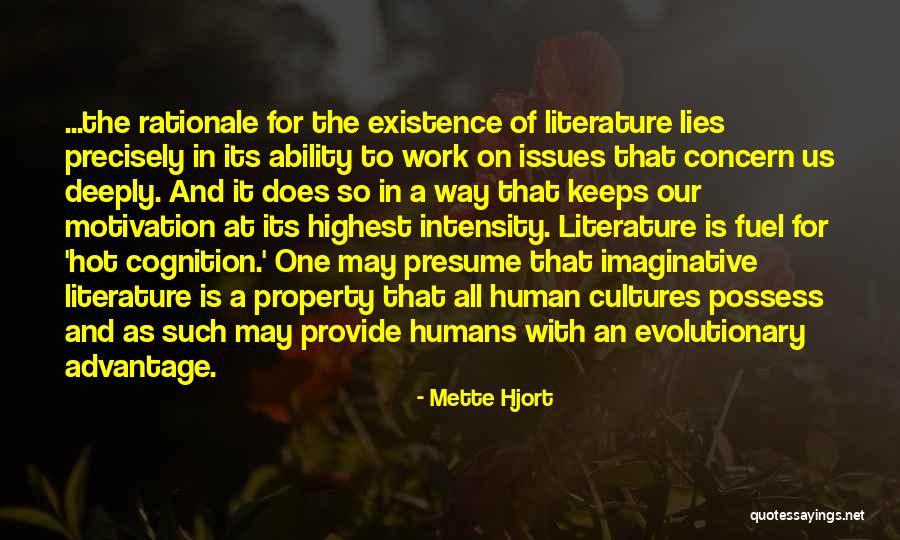Cognition Psychology Quotes By Mette Hjort Cognition Psychology Quotes By Mette Hjort