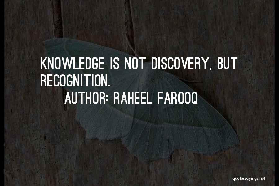 Cognition Quotes By Raheel Farooq