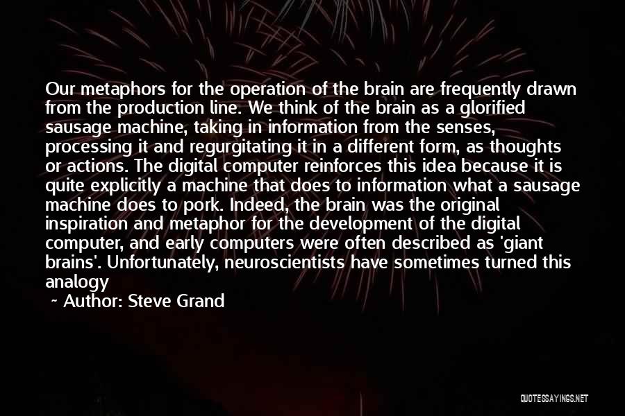 Cognition Quotes By Steve Grand