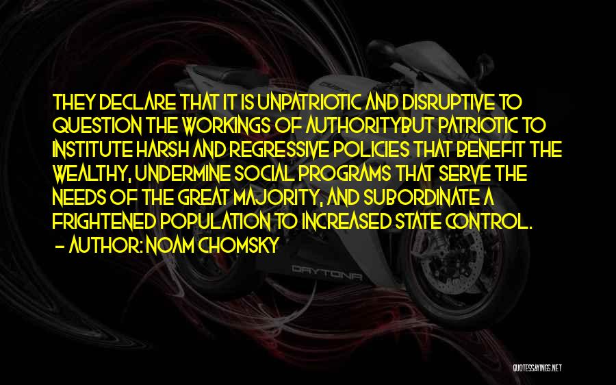 Cognitive Dissonance Quotes By Noam Chomsky