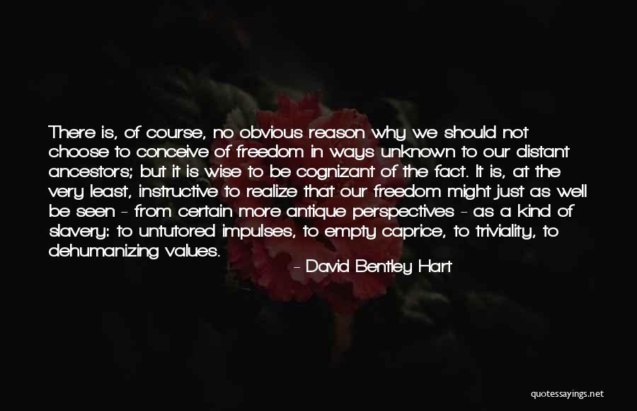 Cognizant Quotes By David Bentley Hart