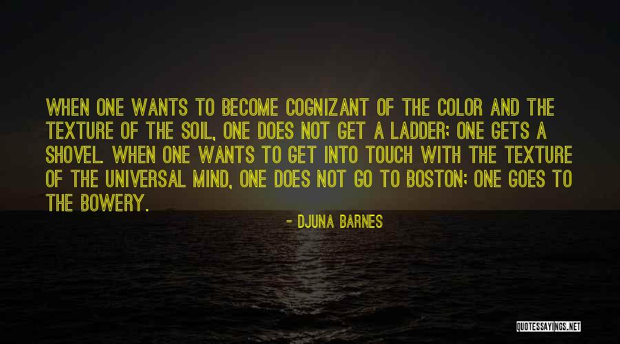 Cognizant Quotes By Djuna Barnes