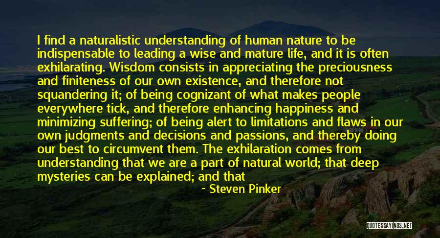 Cognizant Quotes By Steven Pinker