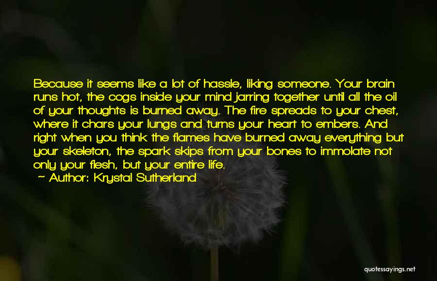 Cogs Quotes By Krystal Sutherland