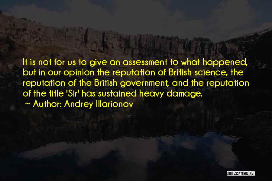 Coh British Quotes By Andrey Illarionov