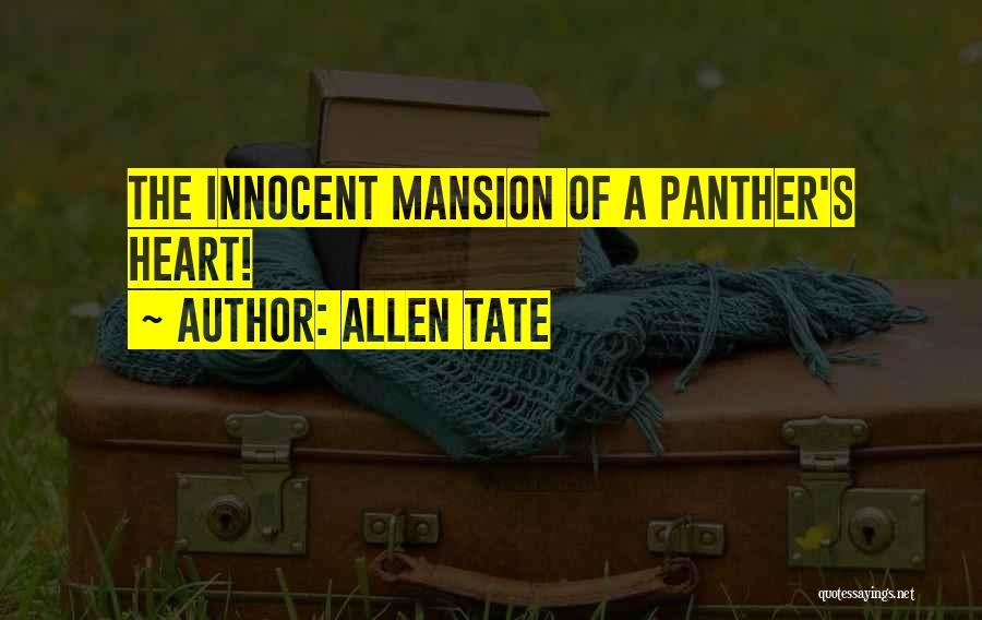 Coh Panther Quotes By Allen Tate