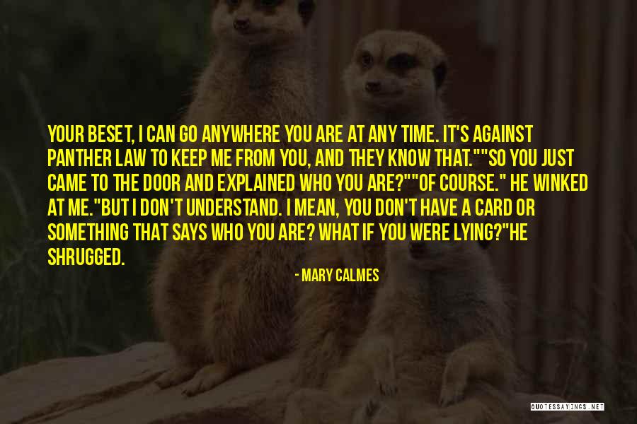 Coh Panther Quotes By Mary Calmes Coh Panther Quotes By Mary Calmes