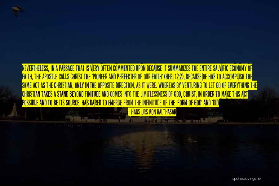 Coh Pioneer Quotes By Hans Urs Von Balthasar Coh Pioneer Quotes By Hans Urs Von Balthasar